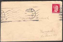 BuM0415 - Böhmen Und Mähren (194x) Prag 7 - Praha 7 (machine Postmark; German Stamps !!!) - Briefe U. Dokumente