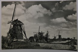 CPSM Petit Format Hollandse Molen Moulin à Vent Kinderdijk - DO07 - Kinderdijk