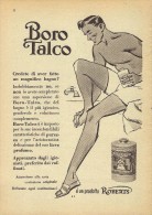 # BOROTALCO MANETTI & ROBERTS Florence 1950s Advert Pubblicità Publicitè Reklame Firenze Talc Talcum Powder Cosmetics - Sin Clasificación