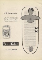 # BOROTALCO MANETTI & ROBERTS Florence 1950s Advert Pubblicità Publicitè Reklame Firenze Talc Talcum Powder Cosmetics - Non Classificati