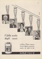 # BOROTALCO MANETTI & ROBERTS Florence 1950s Advert Pubblicità Publicitè Reklame Firenze Talc Talcum Powder Cosmetics - Unclassified