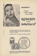 # BOROTALCO MANETTI & ROBERTS Florence 1950s Advert Pubblicità Publicitè Reklame Firenze Talc Talcum Powder Cosmetics - Non Classés