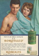 # BOROTALCO MANETTI & ROBERTS Florence 1960s Advert Pubblicità Publicitè Reklame Firenze Talc Talcum Powder Cosmetics - Sin Clasificación