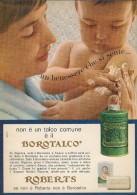 # BOROTALCO MANETTI & ROBERTS Florence 1960s Advert Pubblicità Publicitè Reklame Firenze Talc Talcum Powder Cosmetics - Non Classés