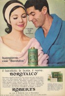 # BOROTALCO MANETTI & ROBERTS Florence 1960s Advert Pubblicità Publicitè Reklame Firenze Talc Talcum Powder Cosmetics - Zonder Classificatie