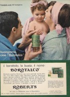 # BOROTALCO MANETTI & ROBERTS Florence 1960s Advert Pubblicità Publicitè Reklame Firenze Talc Talcum Powder Cosmetics - Non Classés