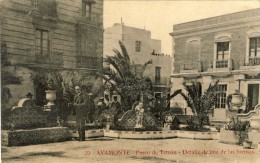 C P A  - AYAMONTE - Paseo De Tetuán - Detalle De Una De Las Fuentes - 2 Scans - Huelva