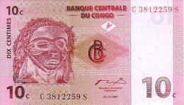 CONGO 10c  Daté Du 01-11-1997    Pick 82 A     *****  BILLET  NEUF ***** - Republik Kongo (Kongo-Brazzaville)