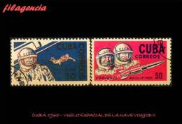 USADOS. CUBA. 1965-05 VUELO DE LA NAVE ESPACIAL VOSJOD II - Gebruikt