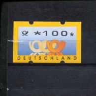 DUITSLAND  POSTFRIS MINT NEVER HINGED POSTFRISCH EINWANDFREI MICHEL ATM 3.3 FACIALE 100 - Timbres De Distributeurs [ATM]