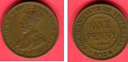 GEORGE V 1924  1 PENNY TB 4 - Penny