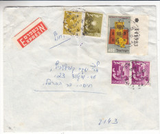 Israël - Lettre Exprès De 1959 ° - Timbre Avec Numéro - Covers & Documents