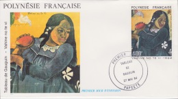 POLYNÉSIE FRANÇAISE  1ER JOUR  Tableau De GAUGUIN  27 MAI 1984 - Briefe U. Dokumente