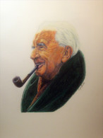 C1 DESSIN Couleurs TOLKIEN Jullian GRAND FORMAT 50 X 65 Cm - Sonstige & Ohne Zuordnung