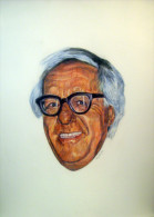 C1 DESSIN Couleurs Ray BRADBURY  Jullian GRAND FORMAT 50 X 65 Cm - Other & Unclassified