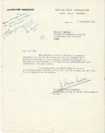 Ferguson/ Plan Marschall/Lettre De Compte Rendu D'intervention/Obtention D´un Tracteur/1948     AC76 - Traktoren