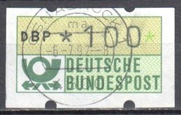 Germany BRD - 1981 ATM Nr 1 - Gestempelt Used - Vignette [ATM]