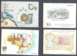 Lote1. 4 Blocks MNH - Blocks & Sheetlets & Panes