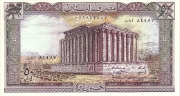 LIBAN   50  Livres  Emission De 1985   Pick 65 C            ***** BILLET  NEUF ***** - Libanon