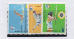 Serie Nº 1517/9 Deportes  Formosa - Sin Clasificación