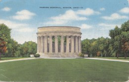 BT17024 Ohio Marion Harding Memorial SUA Scan Front/back Image - Other & Unclassified