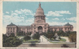 BT17299 The State Capitol Austin Texas  USA Scan Front/back Image - Austin