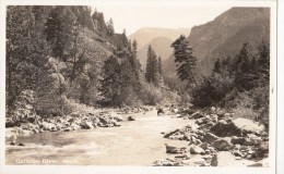 BT17306 Gallatin River Mont Scan Front/back Image - Other & Unclassified