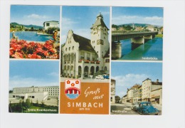 Allemagne - Gruss Aus Simbach - Multivues Rathaus - Innbrücke - Kreis Krankenhaus - Innstraße - Simbach