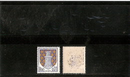 FRANCE VARIETES N° 1351A ** Impréssion Recto Verso - Unused Stamps