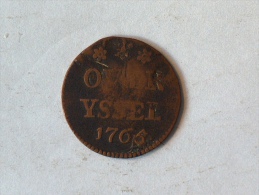 PAYS BAS 1 DUIT 1765 OVER YSSEL - …-1795 : Oude Periode