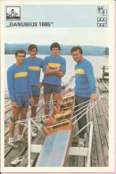 SPORT CARD No 228 - Danubis 1885, Yugoslavia, 1981., Svijet Sporta, 10 X 15 Cm - Rowing