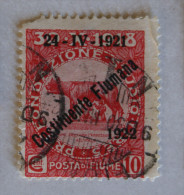 ITALIA REGNO - 1919 FIUME USED - Fiume & Kupa