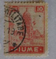 ITALIA REGNO - 1919 FIUME USED - Fiume & Kupa