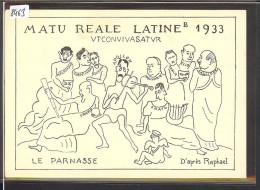 FORMAT 10x15 - SOCIETE D´ETUDIANTS - STUDENT SOCIETY - MATU REALE LATINE 1933 - TB - Studen