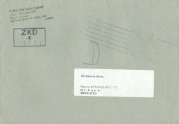 DDR Berlin - Treptow ZKD-Stempel Kombinat VEB EAW - Cartas & Documentos