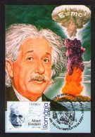 Albert Einstein Maxicard Cluj-Napoca 2005 - Nobelpreisträger
