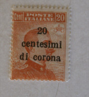 ITALIA REGNO 1919 - TRENTO E TRIESTE MLH^ - Trento & Trieste