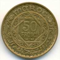 MOROCCO , 50 FRANCS 1371 AH - Marocco