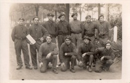 CPA 184 - MILITARIA - Carte Photo  - Tankistes Du 508e  RCC à LUNEVILLE - Régiments