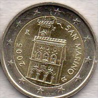 San Marino 2 EURO 2005 Stg 35€ Kursmünze Staatlichen Münze Regierungs-Palast 2€ Einzeln Im Stempelglanz Coin Of Republik - San Marino