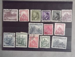 Lot N°1164 Lot De 14 Timbres Oblitérés Boheme Et Moravie - Used Stamps