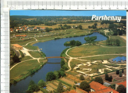 Delcampe - PARTHENAY  -  Le Nouveau Plan D Eau Et La Base De Loisirs, Le Camping - Vue Aérienne - Parthenay