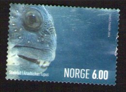 NORVEGE Sans Gomme D'origine Stamp Poisson Loup Anarhichas Lupus 2004 WNS NO004.04 - Neufs