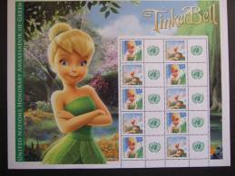 UNITED NATIONS NY 2012   TINKERBELL SHEETLET    MNH**  (GROEN102-08-1256) - Blocks & Kleinbögen