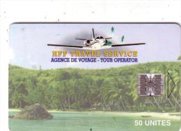 MADAGASCAR PRIVEE HFF TRAVEL SERVICE AVION PLANE 50U UT 10000 EX - Madagaskar