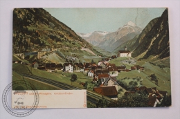 Postcard Switzerland - Wassen - Circulated - Edited Gebr. Wehrli, Kilchberg - Louis Glaser Leipzig - Wassen