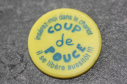 Jeton De Caddies "Coup De Pouce" - Moneda Carro