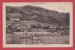 MONACO --> Vue Sur MONTE-CARLO - Casinò