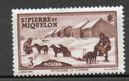 ST PIERRE ET MIQUELON  Attelage 1938 N°168 - Gebruikt