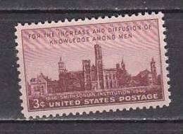 H1151 - ETATS UNIS UNITED STATES Yv N°495 ** SMITHSONIAN - Ongebruikt